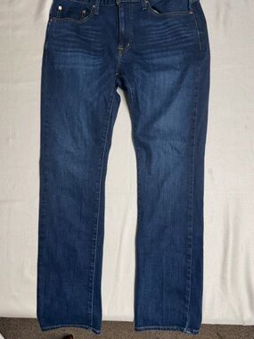 Daniel Cremieux Indigo Denim Jeans with Contrast Stitching